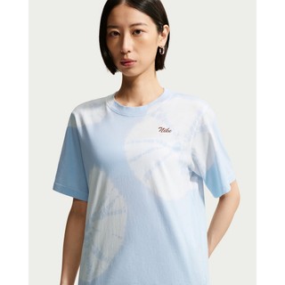 【NIKE 耐吉】短袖上衣 女 T恤 寬鬆 AS W NSW SS TEE 藍 IW1212407