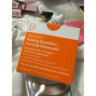 私物推薦✨😻美國帶回🇺🇸Dr. Dennis Gross Alpha Beta®日常拋光棉片去角質水煮蛋肌3片套裝