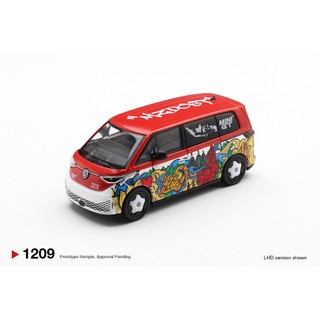 【工匠模型】MINI GT #1209 Volkswagen ID. Buzz Mizu Design