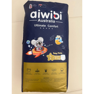 Aiwibi 愛薇彼 夜用甄柔瞬吸褲型紙尿褲 (L) 拉拉褲 尿布 寶寶尿褲 泡泡腰 柔軟透氣 減壓防勒