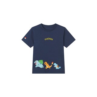 GIORDANO 童裝寶可夢印花短袖T恤 Pokémon系列 03086341