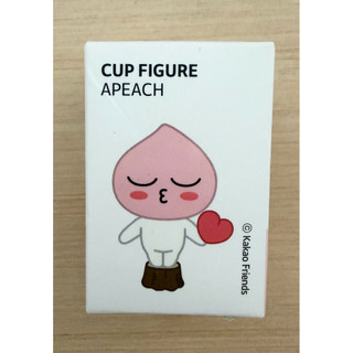 【全新未拆｜正版】KAKAO FRIENDS APEACH 桃子 杯緣公仔 Cup Figure 韓國