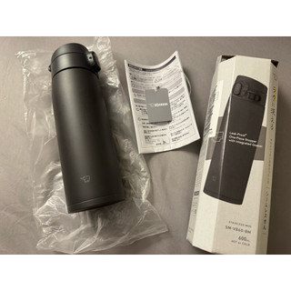 象印（ZOJIRUSHI）不鏽鋼 真空保溫杯 600ML 型號：SM-VB60-BM