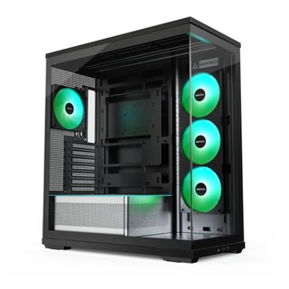 [近全新][免運]君主 MONTECH TG3 海景房機殼 (預裝側*3後*1風扇) 支援ATX