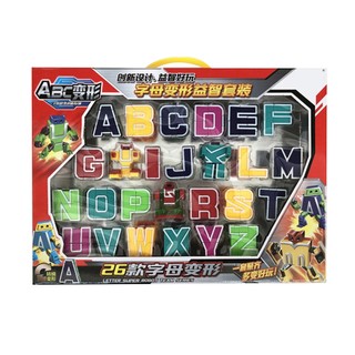 【Hi-toys】ABC字母變形機器人益智玩具