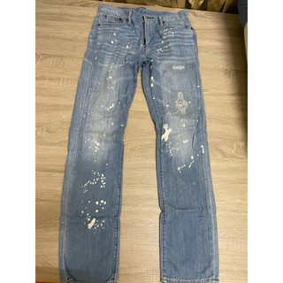 LEVIS 511柔軟潑漆牛仔褲 30腰