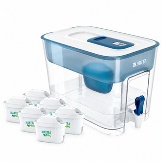 BRITA Flow 濾水箱 8.2L + MAXTRA PRO濾芯6入組 碧然德 濾水壺 濾水器