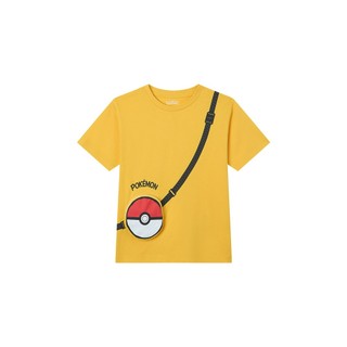 GIORDANO 童裝寶可夢印花短袖T恤 Pokémon系列 03086344