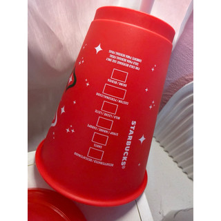 【現貨】星巴克 Starbucks 耶誕紅杯 TO GO冷水杯 16OZ 隨行杯 星冰樂環保杯 聖誕節 交換禮物 圓頂蓋