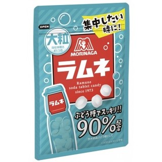 日本進口 日本製 森永製菓 大粒汽水糖 Ramune soda tablet candy