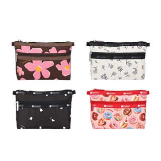 LeSportsac 2026秋季新品 Cosmetic Clutch 雙層拉鍊化妝包(7105)