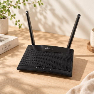 TP-Link TL-MR100 4G LTE SIM卡 Wi-Fi 分享器｜N300 無線路由器｜店面／租屋／備援網路