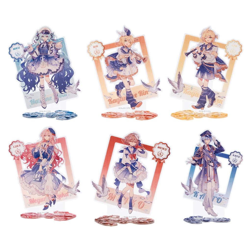【預購2月 / 免定金】VOCALOID 潮汐之歌系列 初音未來 鏡音連 鏡音鈴 壓克力立牌 代購