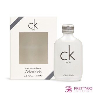 Calvin Klein CK ONE中性淡香水(15ML)-國際航空版【美麗購】