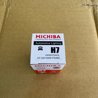 MICHIBA H7 24V 100W 汽車鹵素燈泡 台灣製造