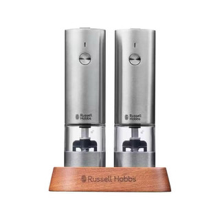 2/2收單 Russell Hobbs 電動研磨器 英國羅素 兩入 2025最新 含底座