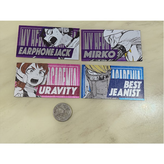 [睡睡蛙小池] 我的英雄學院 原畫 米爾科 小卡 收藏卡 渡我被身子 霍克斯 耳郎響香 麗日御茶子 常闇踏陰 牛仔褲