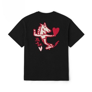 [unclev1966] VANS x BOLIN T-SHIRT CNY 馬年限定 黑色 紅色 短袖 男女款