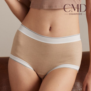 『CMD香茉』暖暖鎖溫乳酪羊絨毛內褲