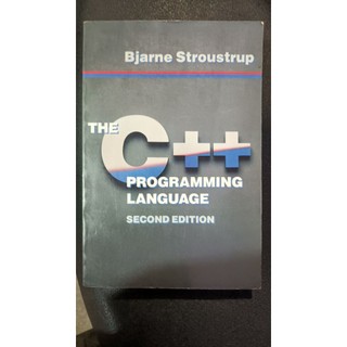 電腦原文書The C++ Programming Language (Second Edition)