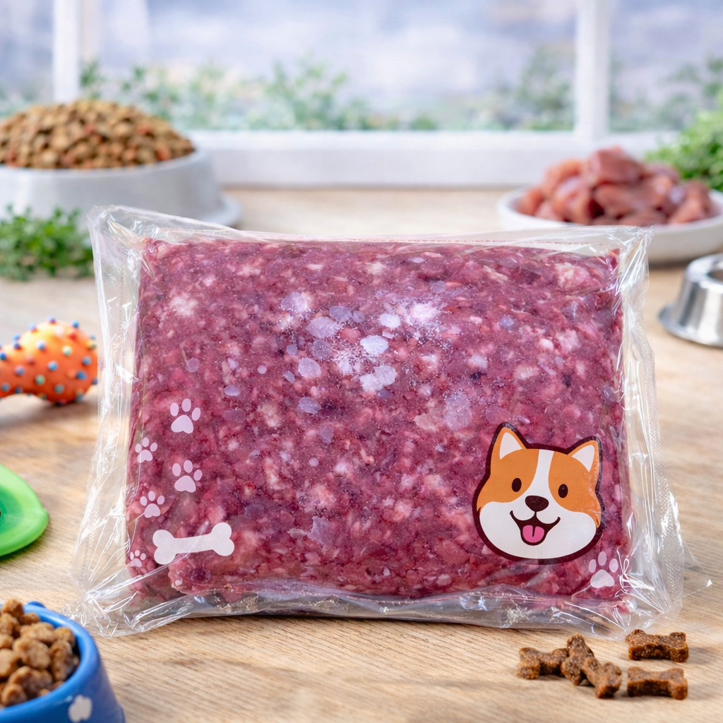 雞肉泥  1公斤裝 🔥10包免運🔥 狗飼料 貓飼料 狗罐頭 生鮮食 檢驗合格 新鮮 雞架泥