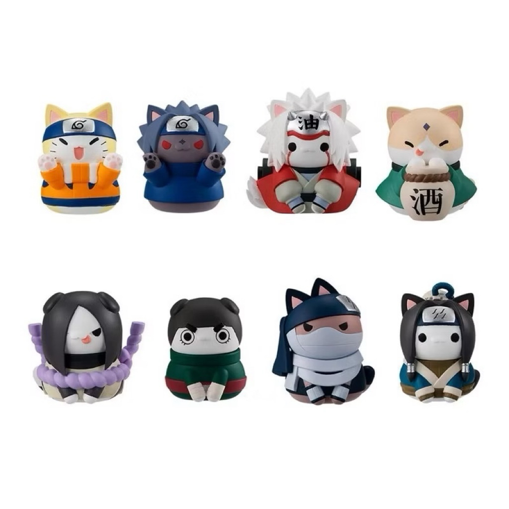 現貨 隔日到貨 正版 MegaHouse 喵影忍者第二彈火影忍者疾風傳 佐助君過來這裡篇 鳴人大蛇丸綱手大集合 整套8款