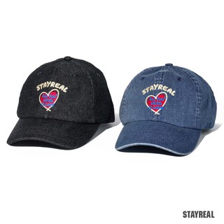 STAYREAL ALL IS LOVE刺繡丹寧老帽