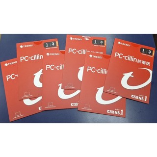 【3C-168】全新未拆~$399 NEW 趨勢 PC-cillin 2026 防毒版 三年一台隨機搭售版