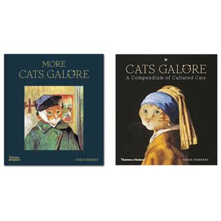 正版精裝 Susan Herbert Cats Galore 藝術界裡的藝之貓More Cats Galore