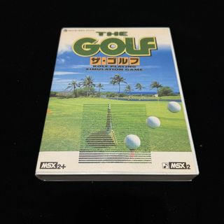 二手 PC GAME MSX2 MSX2+ THE GOLF ザ・ゴルフ / 電腦遊戲 / 3.5吋 小磁片 MSX