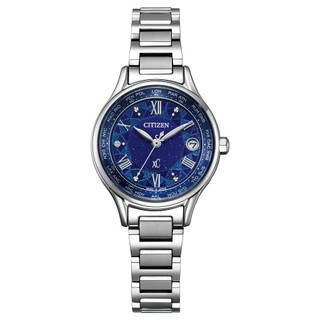CITIZEN星辰錶 XC 冬日琉光 光動能鈦金屬電波女錶 28mm EC1160-71L 台灣原廠公司貨保固3年