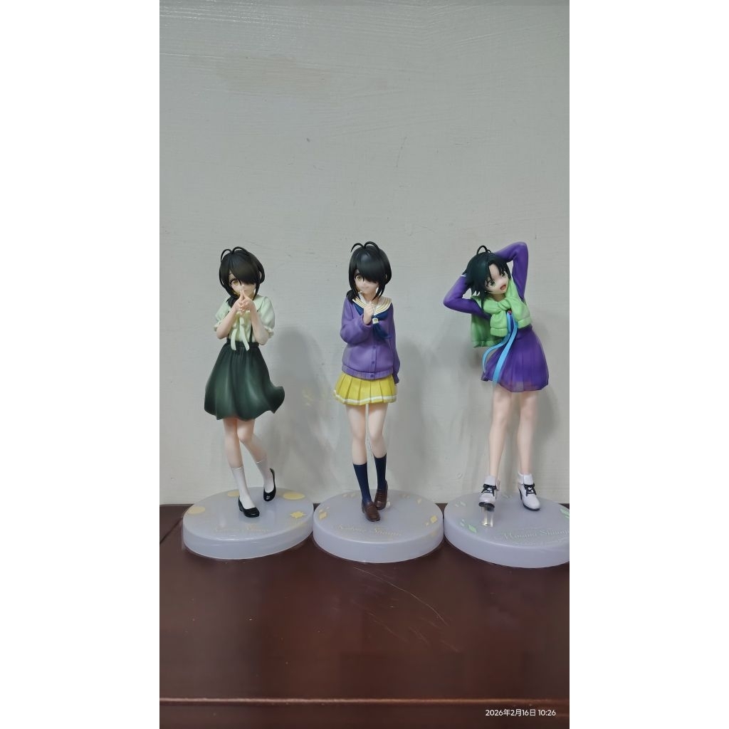 出清拆擺公仔 FuRyu 景品 日版 紫雲寺家的兄弟姊妹 Trio Try iT 紫雲寺 寺南 琴乃