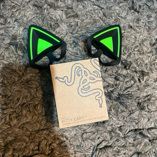雷蛇貓耳朵 - Razer Kitty Ears V2 | 經典黑色款 | 耳機配件