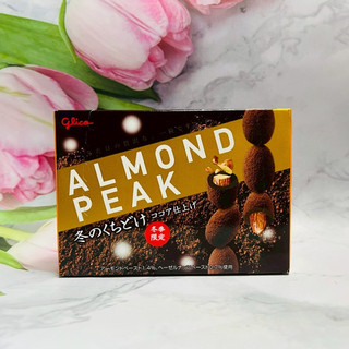 [大貨台日］日本 glico 固力果 冬季限定 贅澤 杏仁可可風味球 可可球 杏仁球 55g