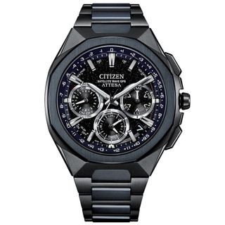 私聊甜甜價｜CITIZEN 星辰 ATTESA 系列 GPS衛星對時光動能腕錶 湛藍星空款 CC4106-74E