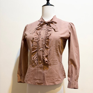 Philosophy di Alberta Ferretti 復古典雅 摺邊襯衫