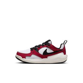 NIKE JORDAN CMFT ERA PS 中童 童鞋 運動鞋 魔鬼氈 白紅黑-HQ0507106