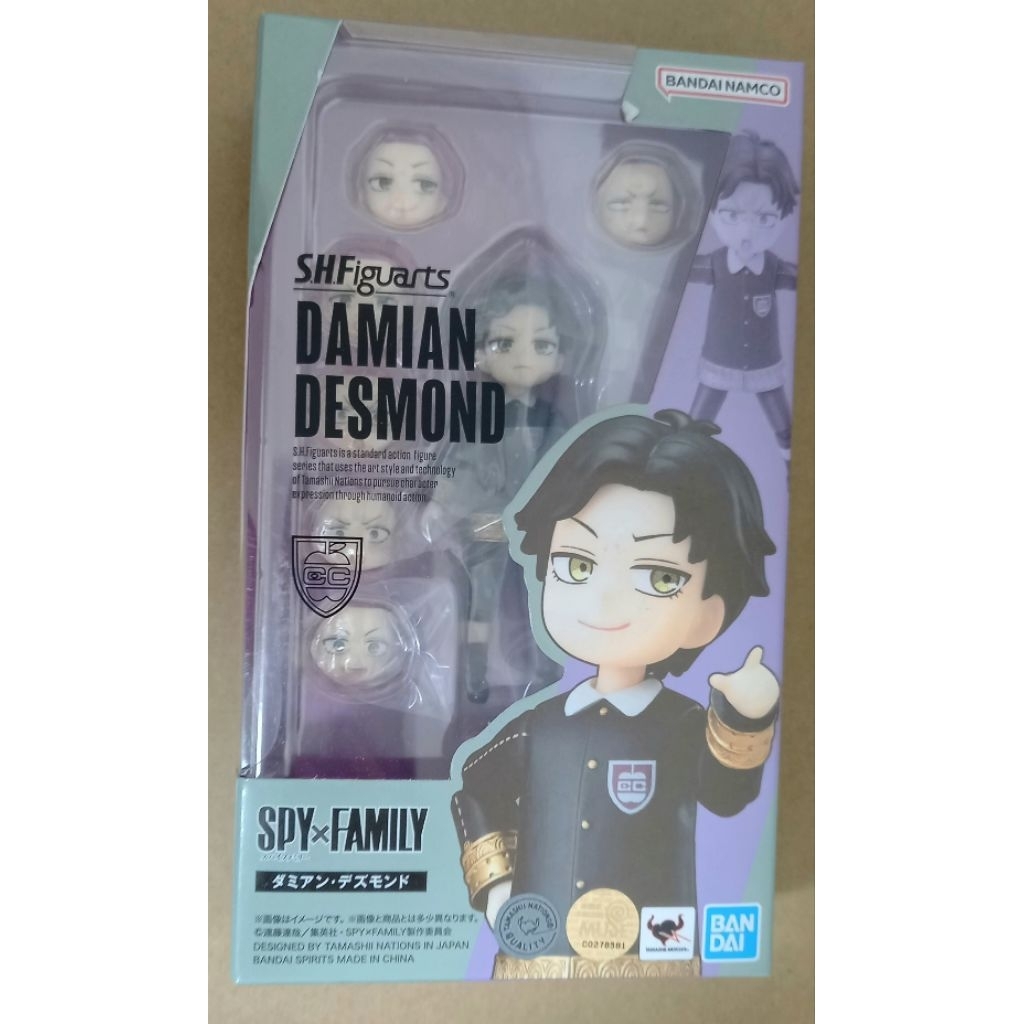 正版 S.H.Figuarts 間諜家家酒 達米安 戴斯蒙德 SPY × FAMILY 可動完成品 SHF (全新現貨)