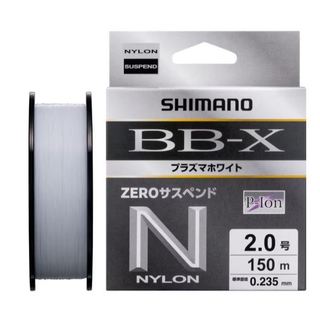 SHIMANO 新款LA-C55Y 懸浮線 磯釣母線 白色 150米