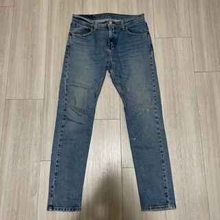 Levi's levis 28833-0152 512 W30 L30 上寬下窄淺藍破壞刷白牛仔褲 501CT