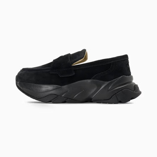 【小八】Puma Loafer W Black 黑 麂皮 406969-01
