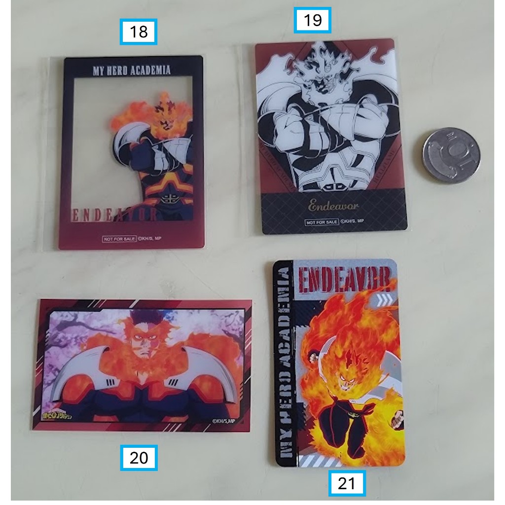 [睡睡蛙小池] 我的英雄學院 拍立得 餅卡 食玩卡 威化餅 個人池 撲克牌 安德瓦 奮進人 轟炎司