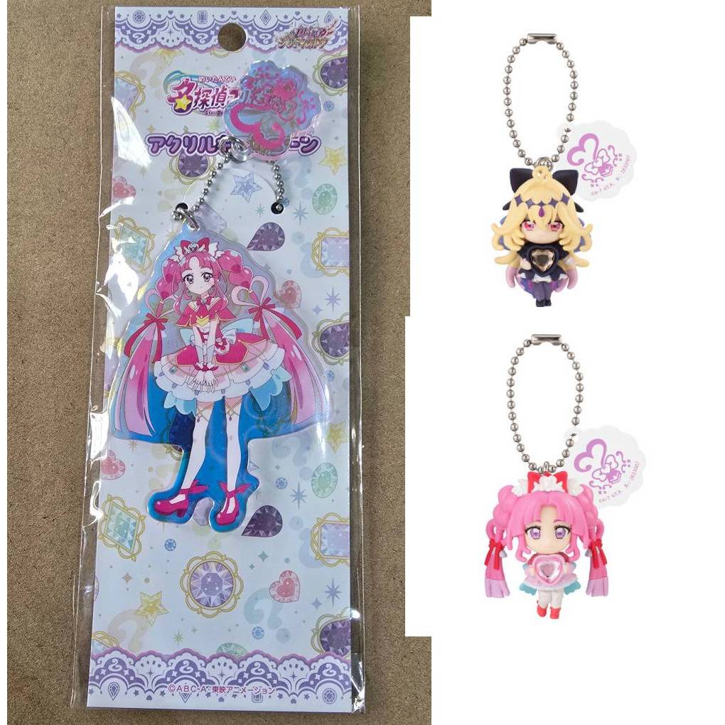 日版 名偵探光之美少女 解謎天使 秘儀暗影天使扭蛋掛飾、壓克力掛飾(3款)