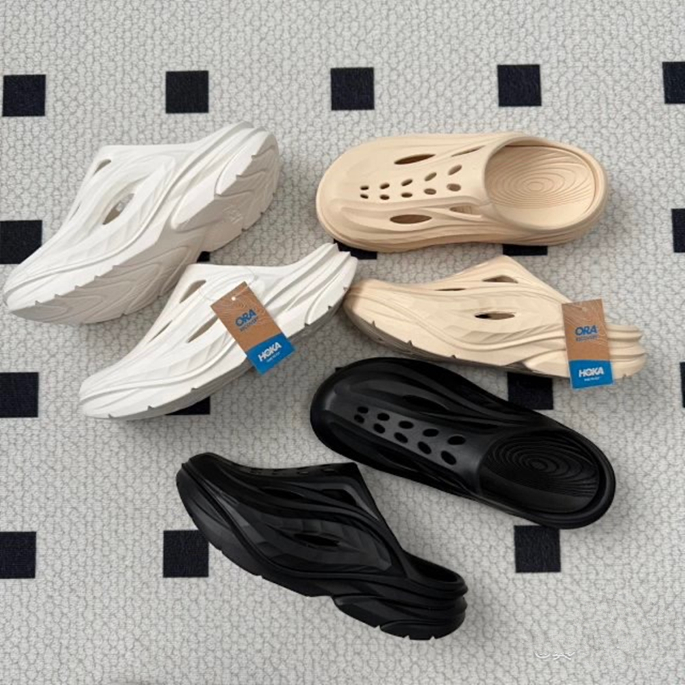 【正版】Hoka ONE ONE Ora Recovery Mule 恢復拖鞋 穆勒鞋 拖鞋 懶人鞋 厚底增高 男鞋包頭