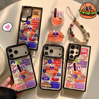 奶茶漢堡 磁吸 透明 鏡頭框支架適用三星Samsung S26 Ultra保護殼 S25 Plus 24 23防摔手機殼