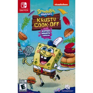 (現貨全新) NS SWITCH 海綿寶寶：蟹堡王烹飪大挑戰 超大蟹堡王版 中文版 SpongeBob