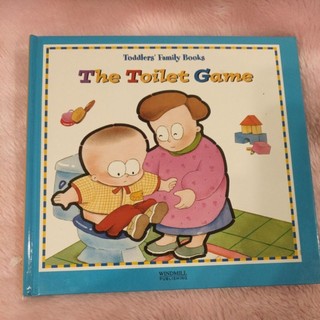 英文繪本二手書 The Toilet Game