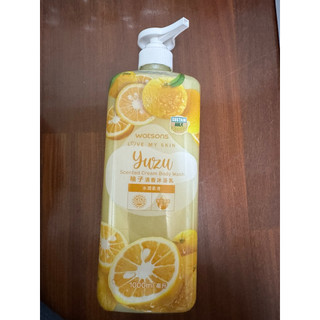 屈臣氏柚子清香沐浴乳-1000ml