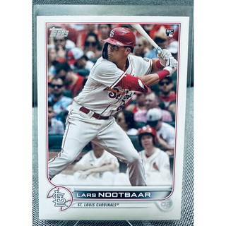 2022 Topps Series 1 Lars Nootbar RC #58 紅雀隊
