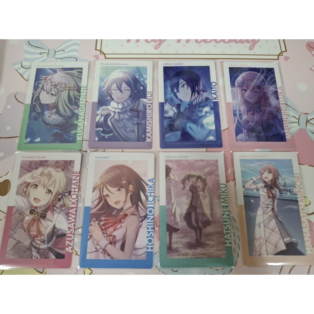 世界計畫 再販 Epick ep卡 人魚 櫻花 心羽 一歌 初音 實乃理 kaito 流歌